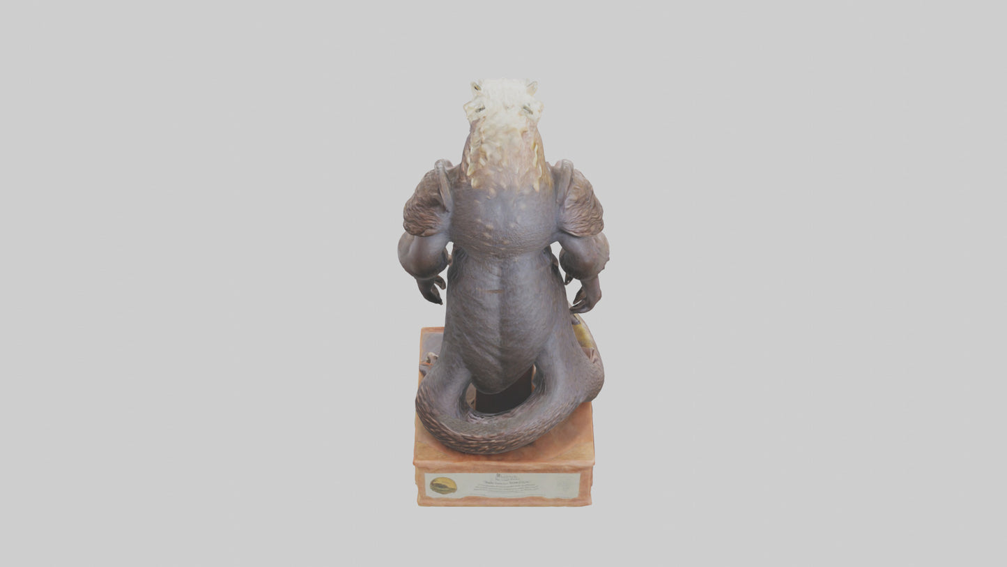 Echidna statue model 3D model