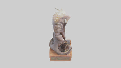 Echidna statue model 3D model