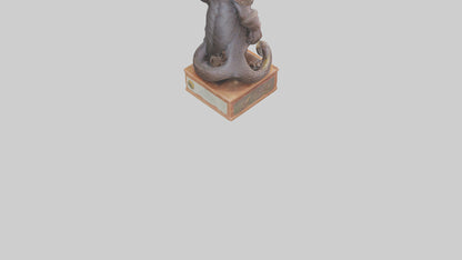 Echidna statue model 3D model