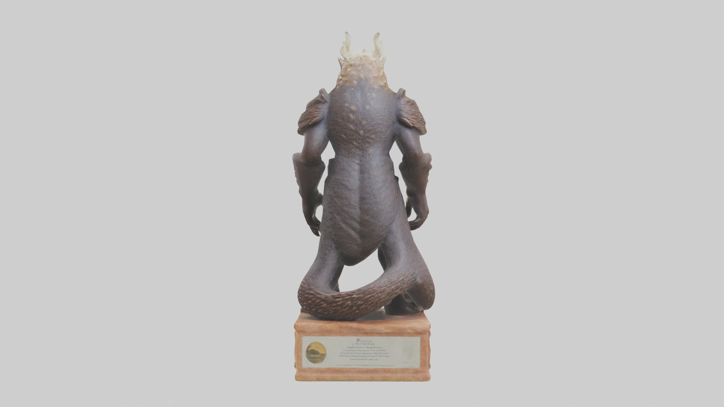 Echidna statue model 3D model