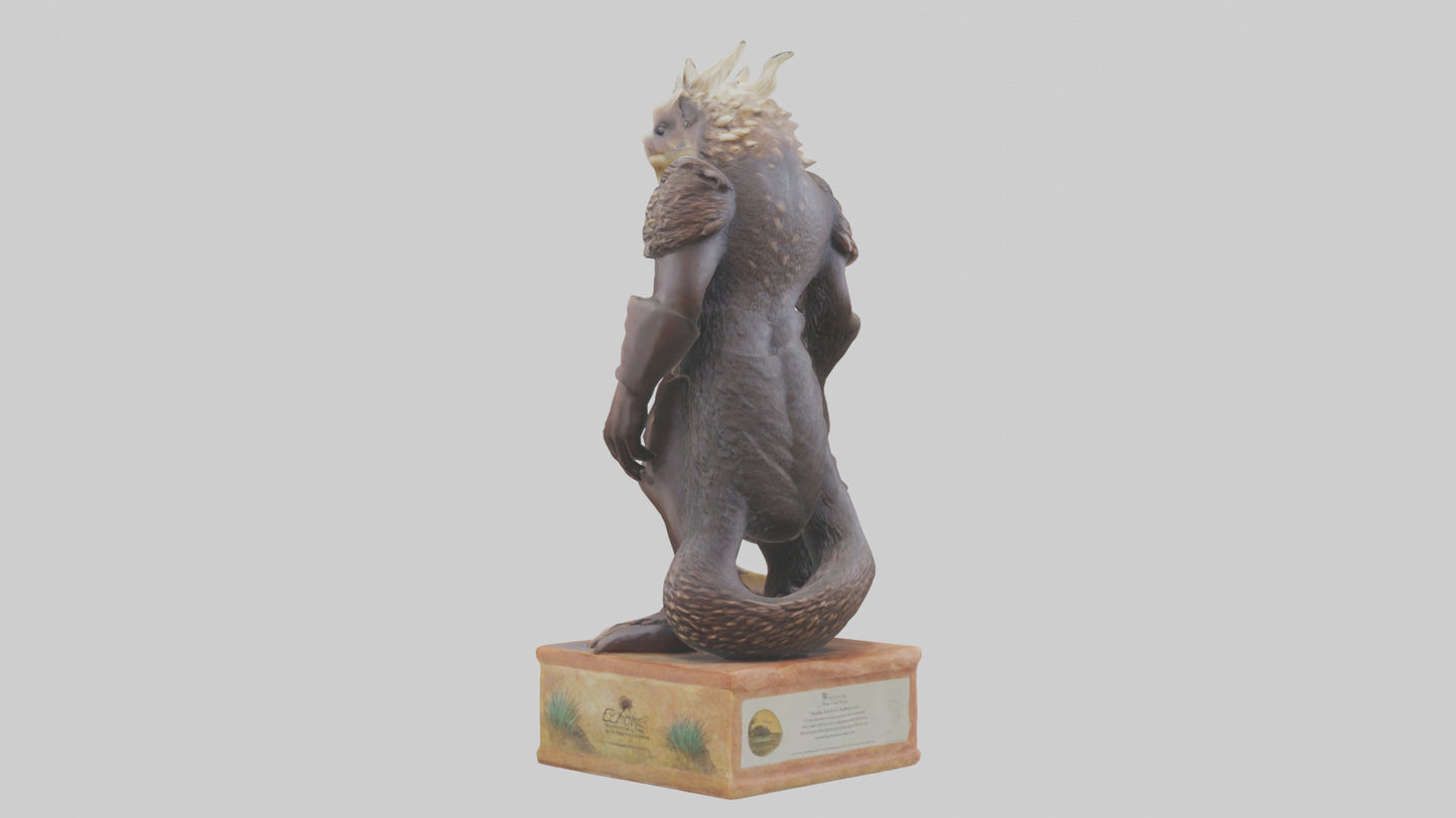 Echidna statue model 3D model