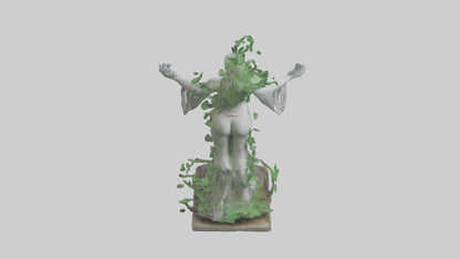 Eco Visionary Statue model 3D model