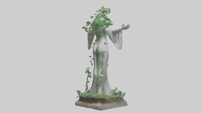 Eco Visionary Statue model 3D model