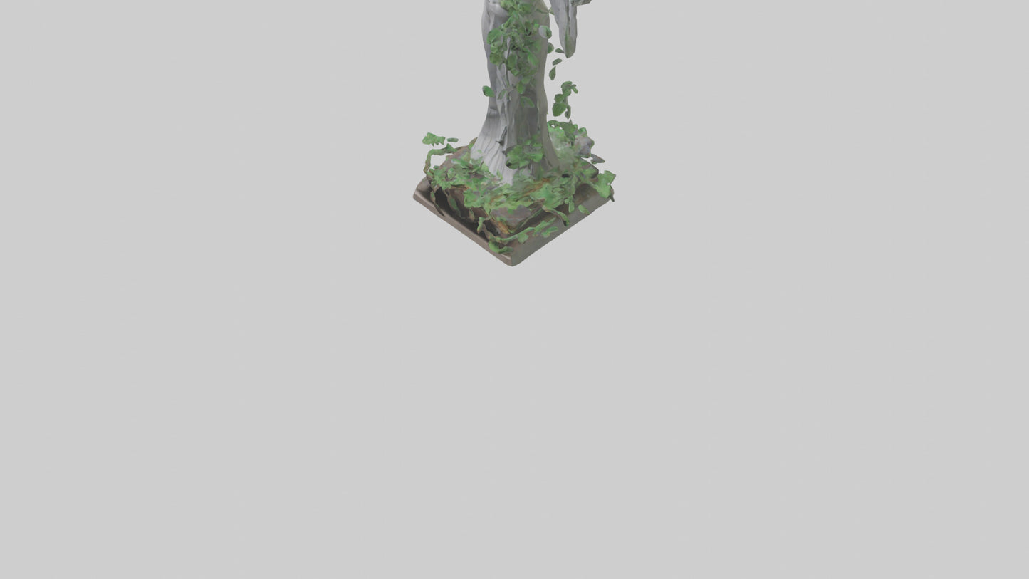 Eco Visionary Statue model 3D model