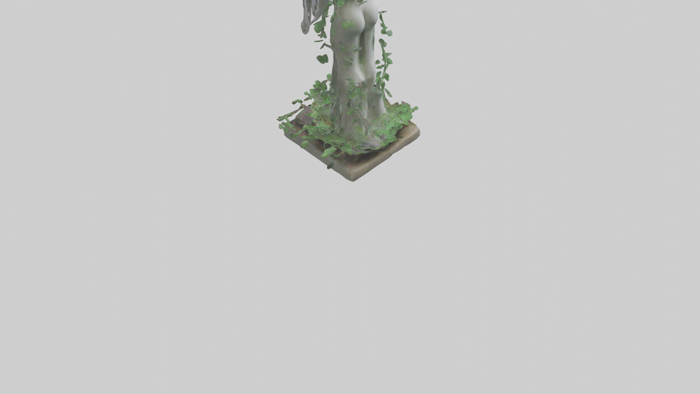 Eco Visionary Statue model 3D model