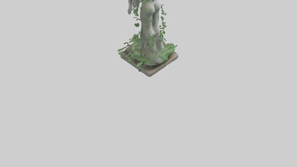 Eco Visionary Statue model 3D model