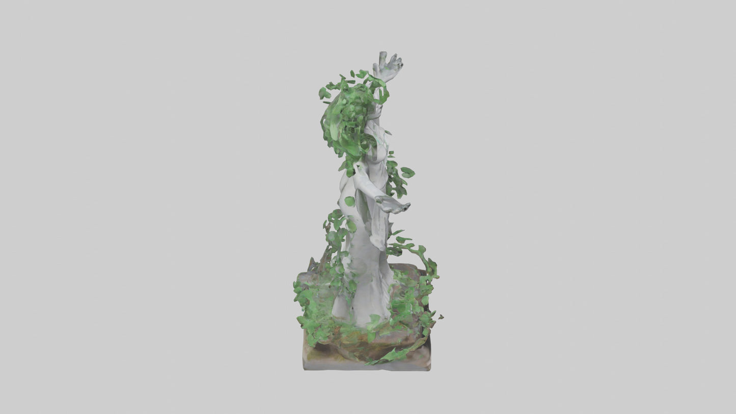 Eco Visionary Statue model 3D model