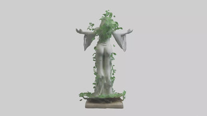 Eco Visionary Statue model 3D model