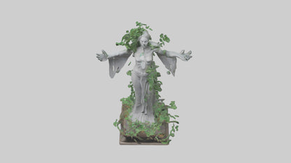 Eco Visionary Statue model 3D model