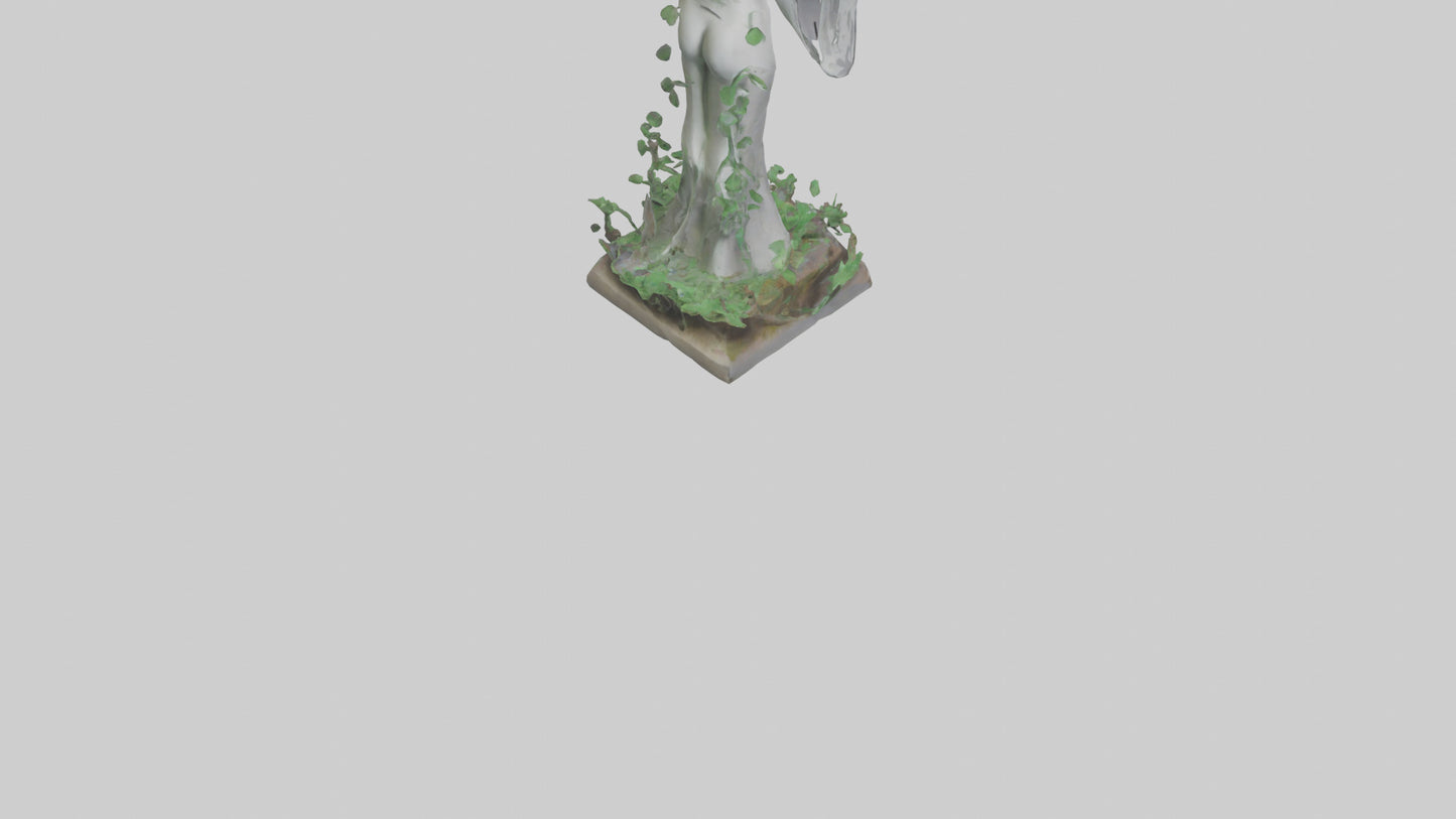 Eco Visionary Statue model 3D model