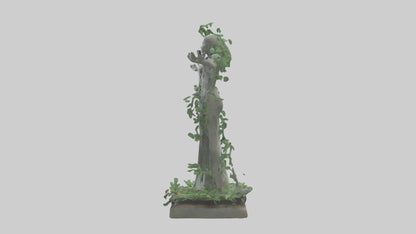 Eco Visionary Statue model 3D model