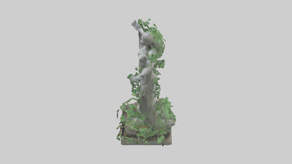 Eco Visionary Statue model 3D model