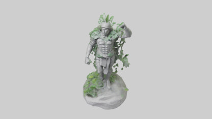 Eco Warrior Statue model 3D model