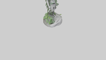 Eco Warrior Statue model 3D model