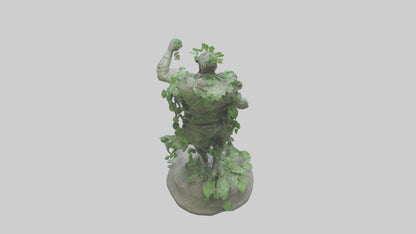 Eco Warrior Statue model 3D model