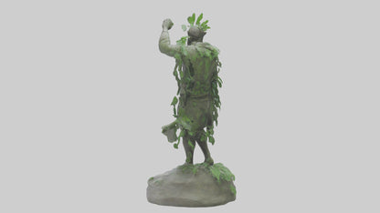 Eco Warrior Statue model 3D model