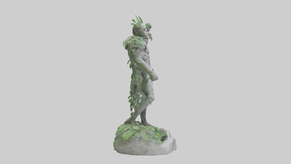 Eco Warrior Statue model 3D model