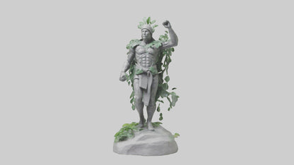 Eco Warrior Statue model 3D model