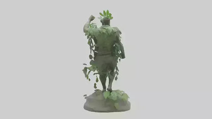 Eco Warrior Statue model 3D model