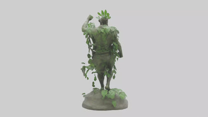 Eco Warrior Statue model 3D model