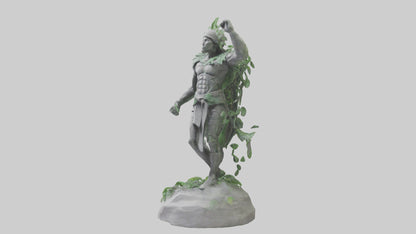 Eco Warrior Statue model 3D model