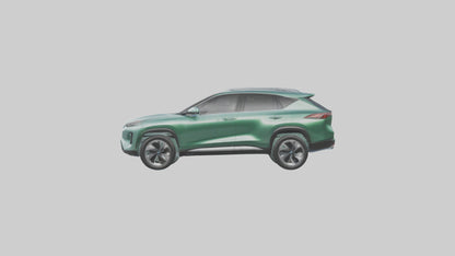 Ecofriendly Hybrid SUV model 3D model