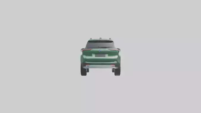 Ecofriendly Hybrid SUV model 3D model