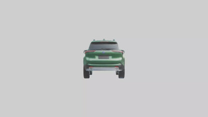 Ecofriendly Hybrid SUV model 3D model