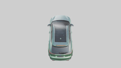 Ecofriendly Hybrid SUV model 3D model