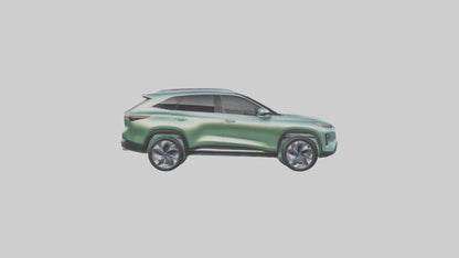 Ecofriendly Hybrid SUV model 3D model