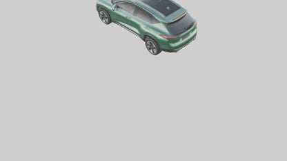 Ecofriendly Hybrid SUV model 3D model