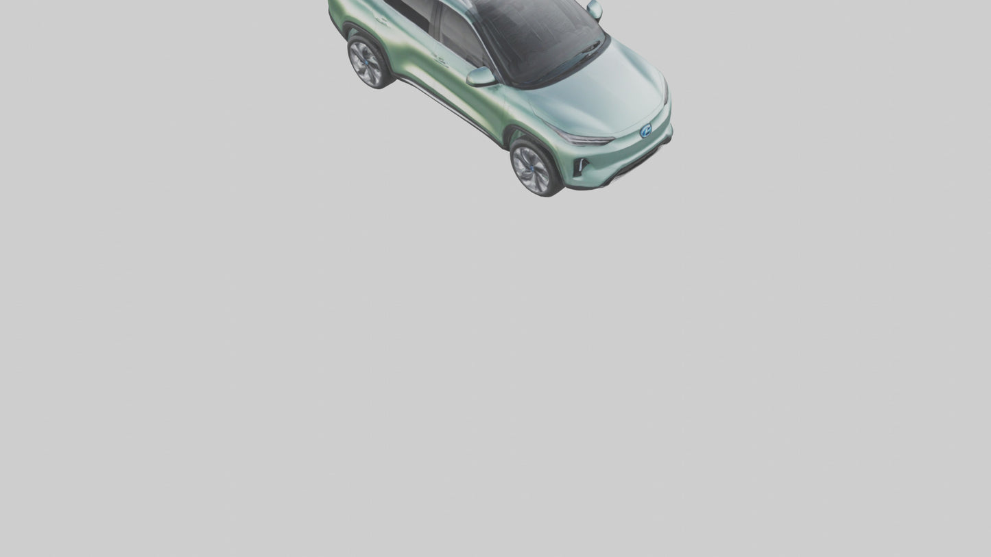 Ecofriendly Hybrid SUV model 3D model