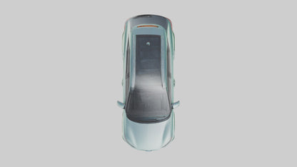 Ecofriendly Hybrid SUV model 3D model