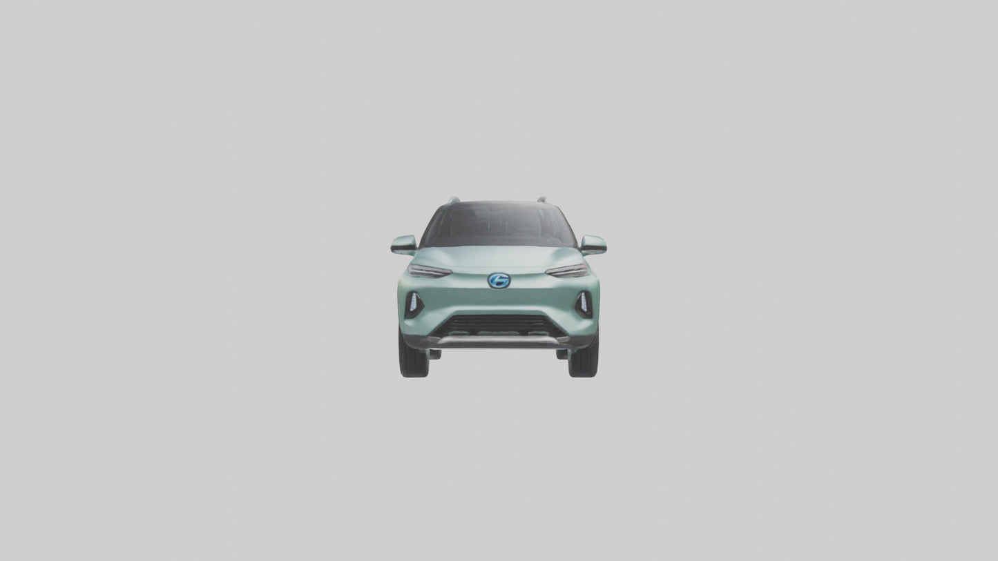 Ecofriendly Hybrid SUV model 3D model