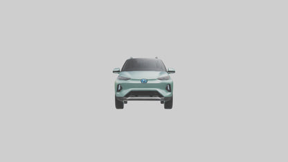 Ecofriendly Hybrid SUV model 3D model