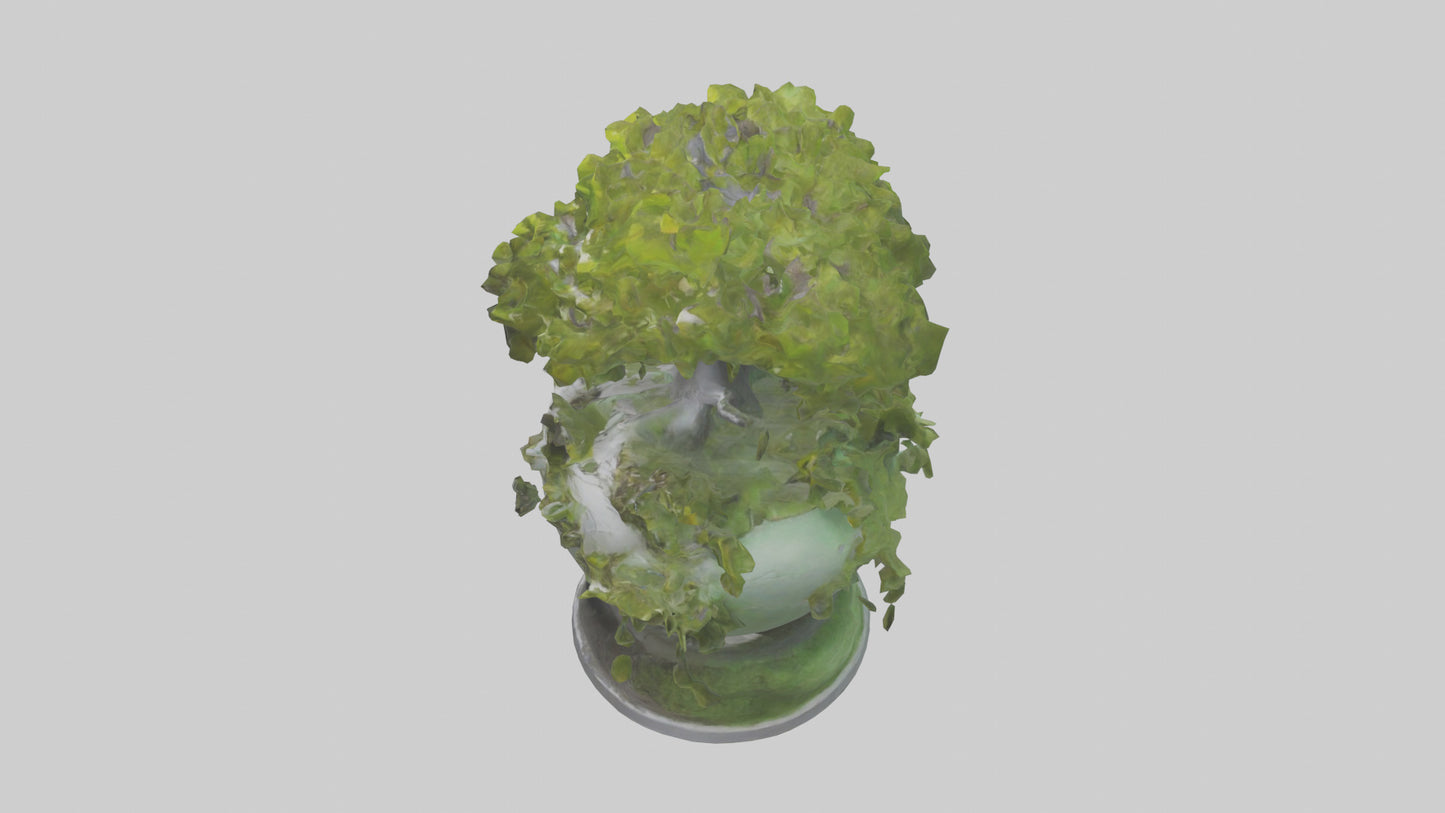 Ecological Rebirth Statue model 3D model