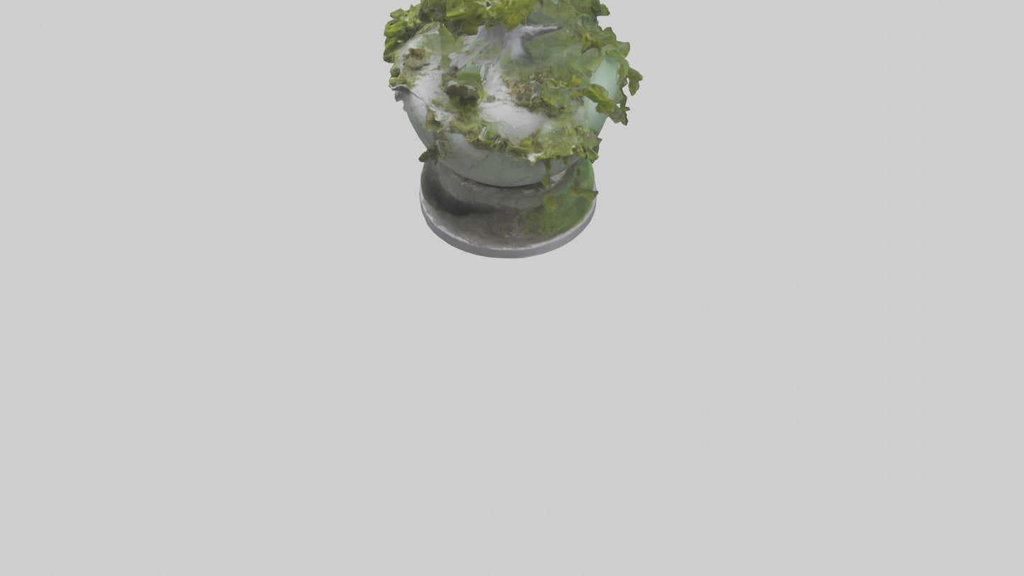 Ecological Rebirth Statue model 3D model