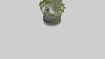 Ecological Rebirth Statue model 3D model