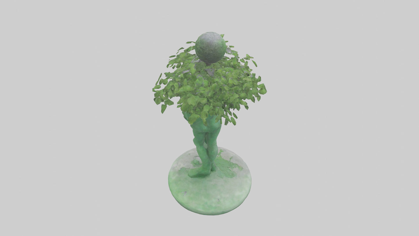 EcoResilience Statue model 3D model