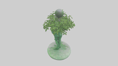 EcoResilience Statue model 3D model