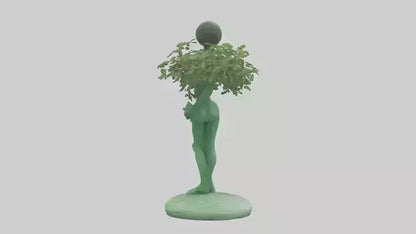 EcoResilience Statue model 3D model
