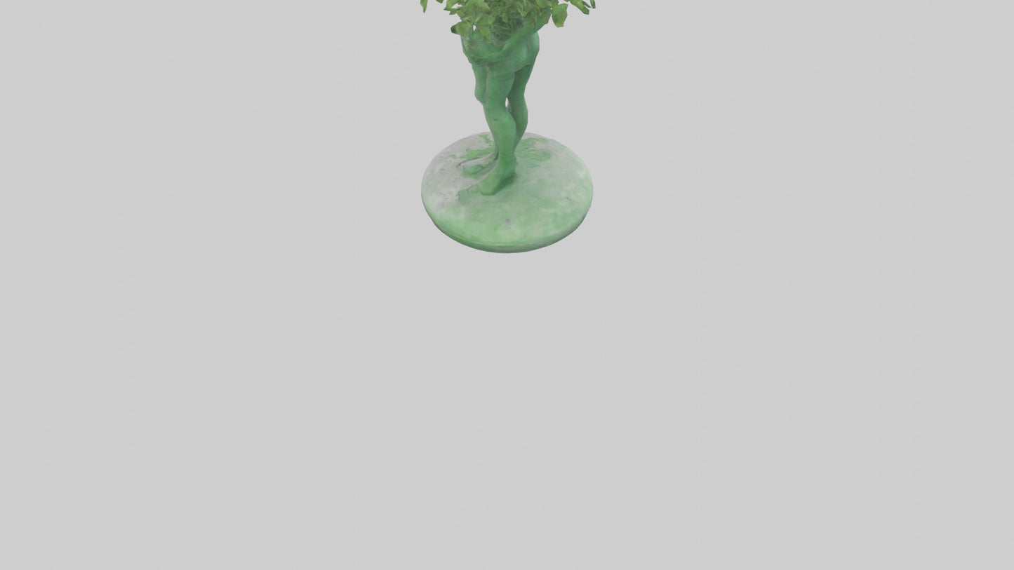 EcoResilience Statue model 3D model