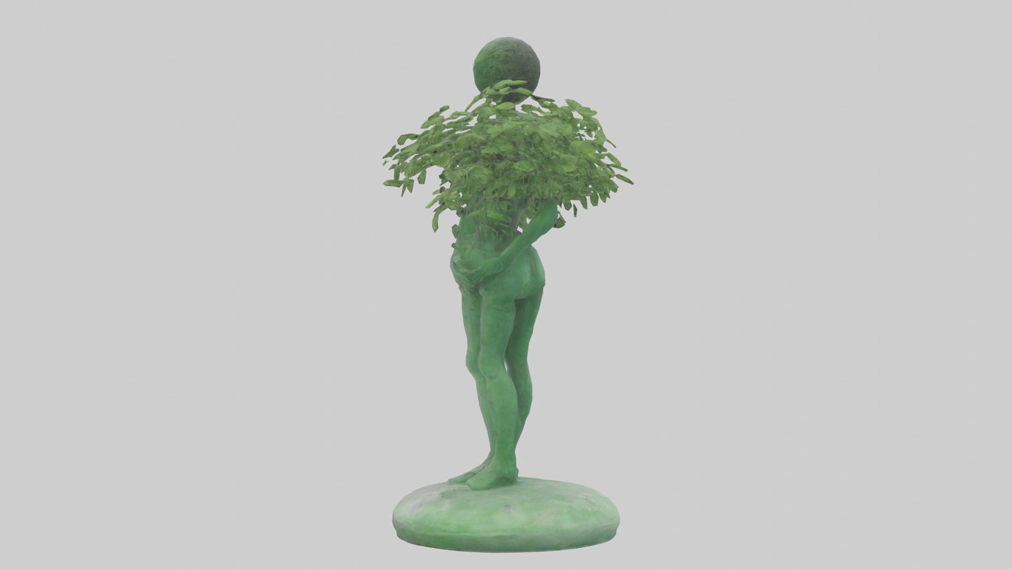 EcoResilience Statue model 3D model