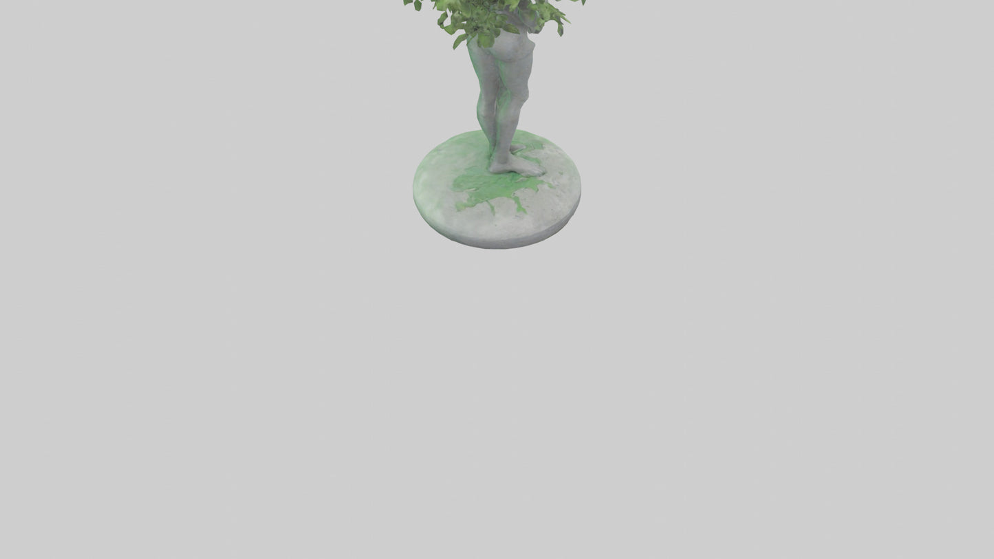 EcoResilience Statue model 3D model