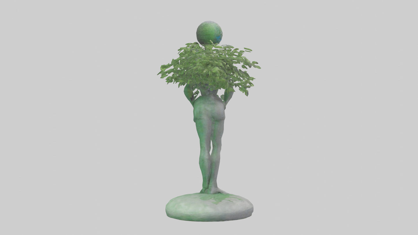 EcoResilience Statue model 3D model