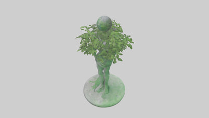 EcoResilience Statue model 3D model