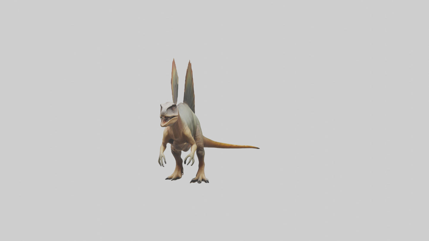 Edaphosaurus model 3D model