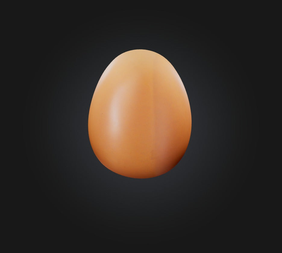 3D model Egg Model VR / AR / low-poly