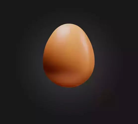 3D model Egg Model VR / AR / low-poly