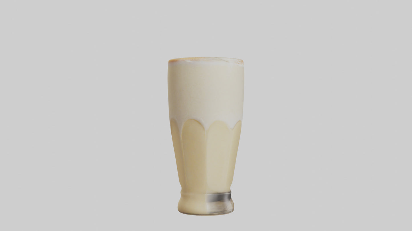 Eggnog model 3D model